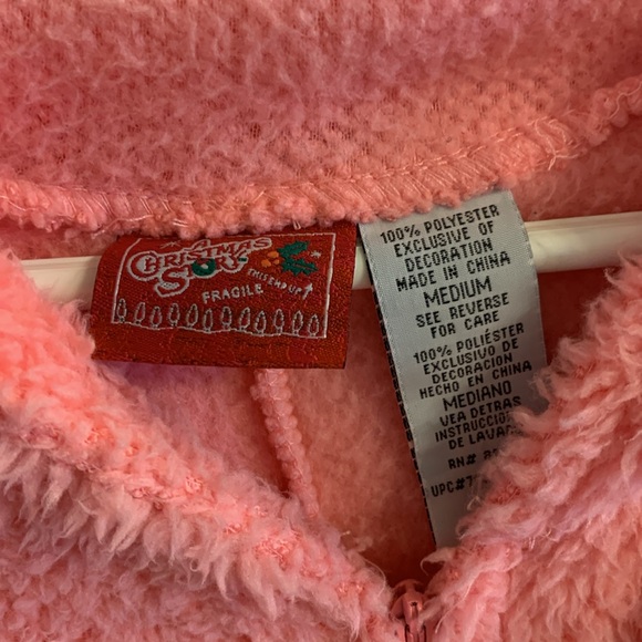 A Christmas Story Pink Hooded Onesie - Picture 4 of 6